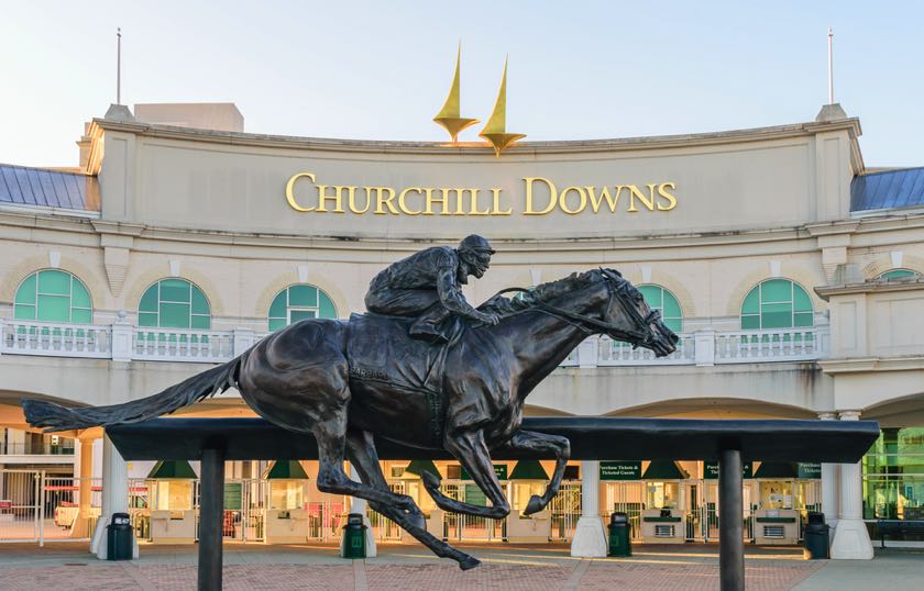 Churchill Downs, home of the Kentucky Derby