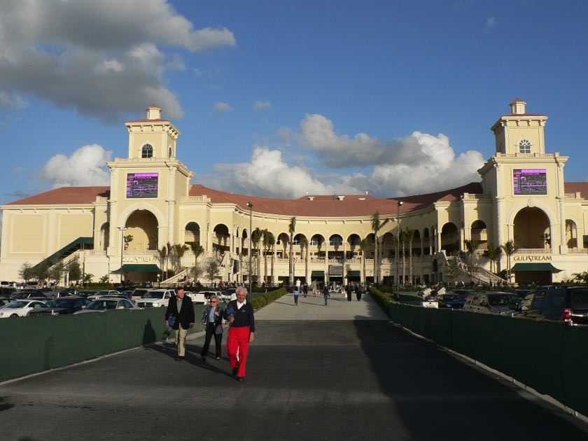 Gulfstream Park, home of the Florida Derby